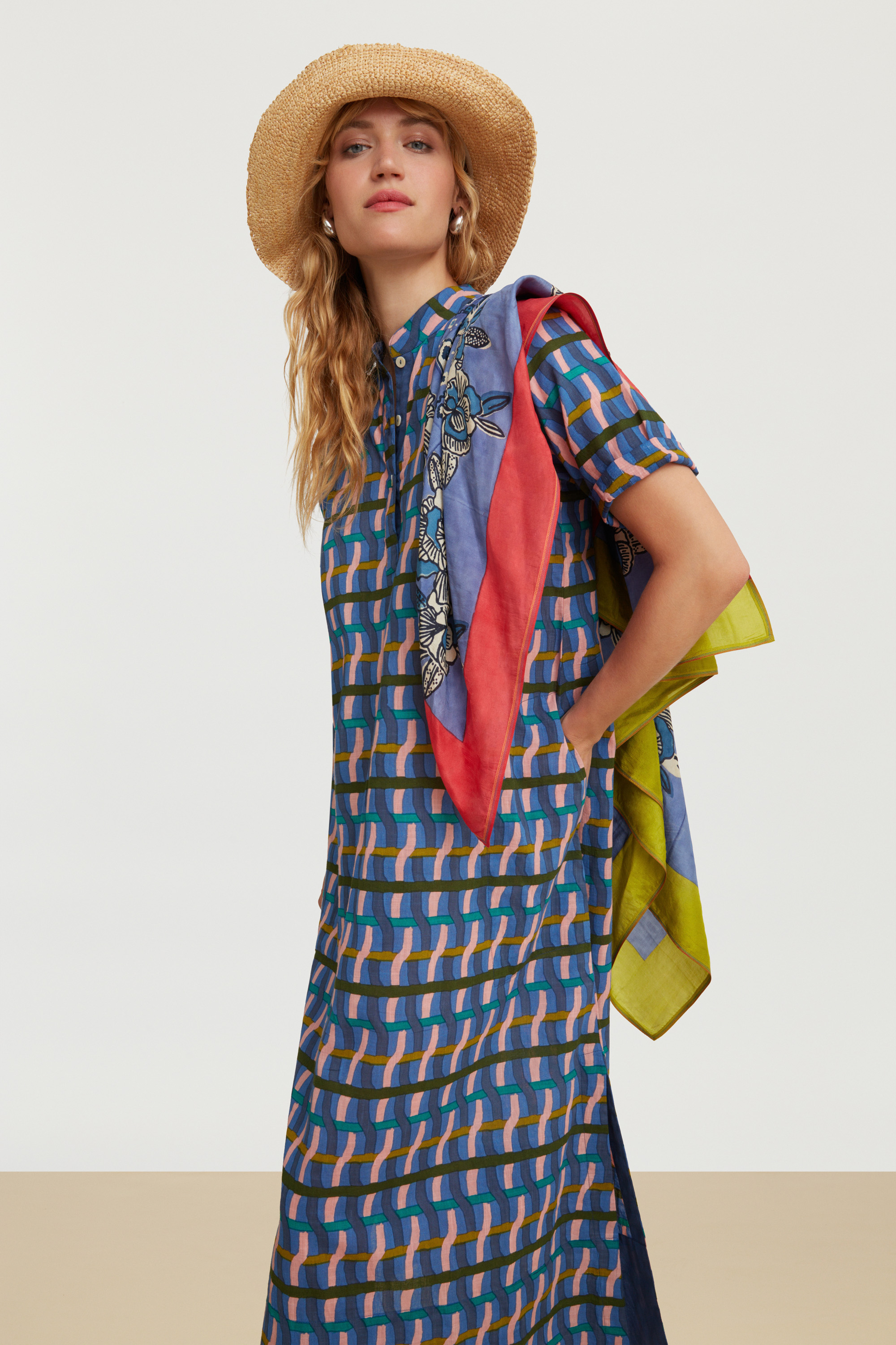 Foulard Seta 100x100cm