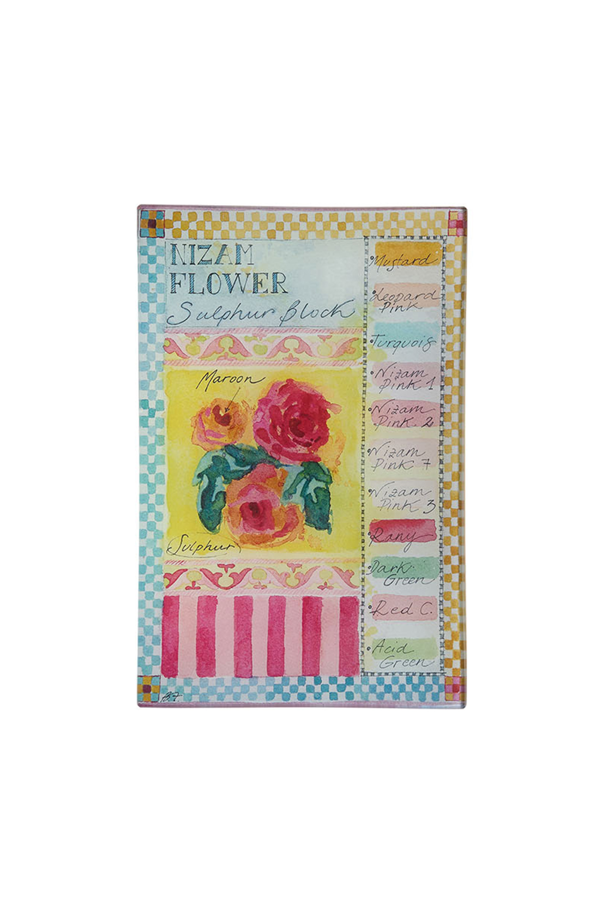 Post Card Sketch Mini Vassoio