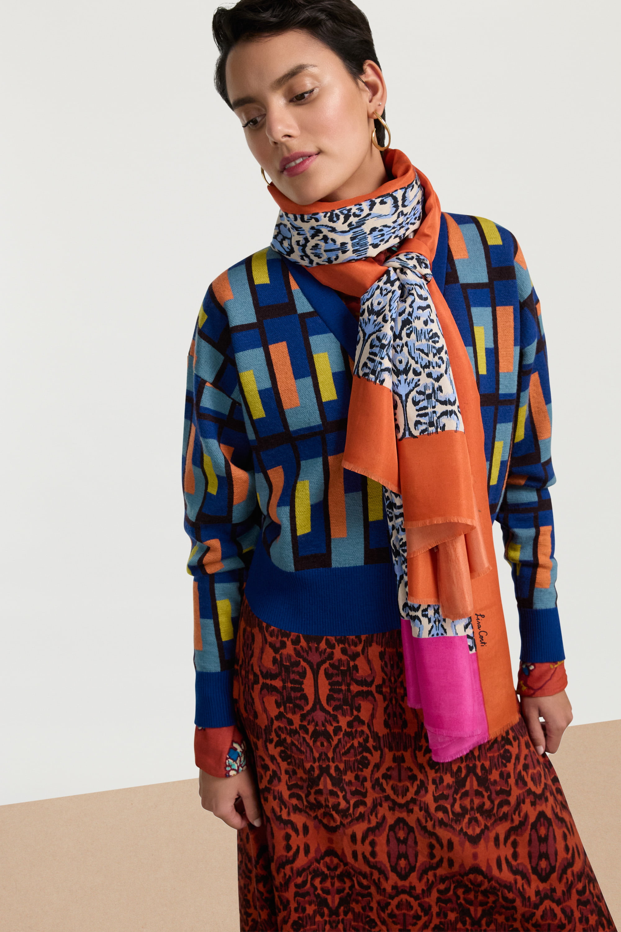 Shawl Silk 100x200cm