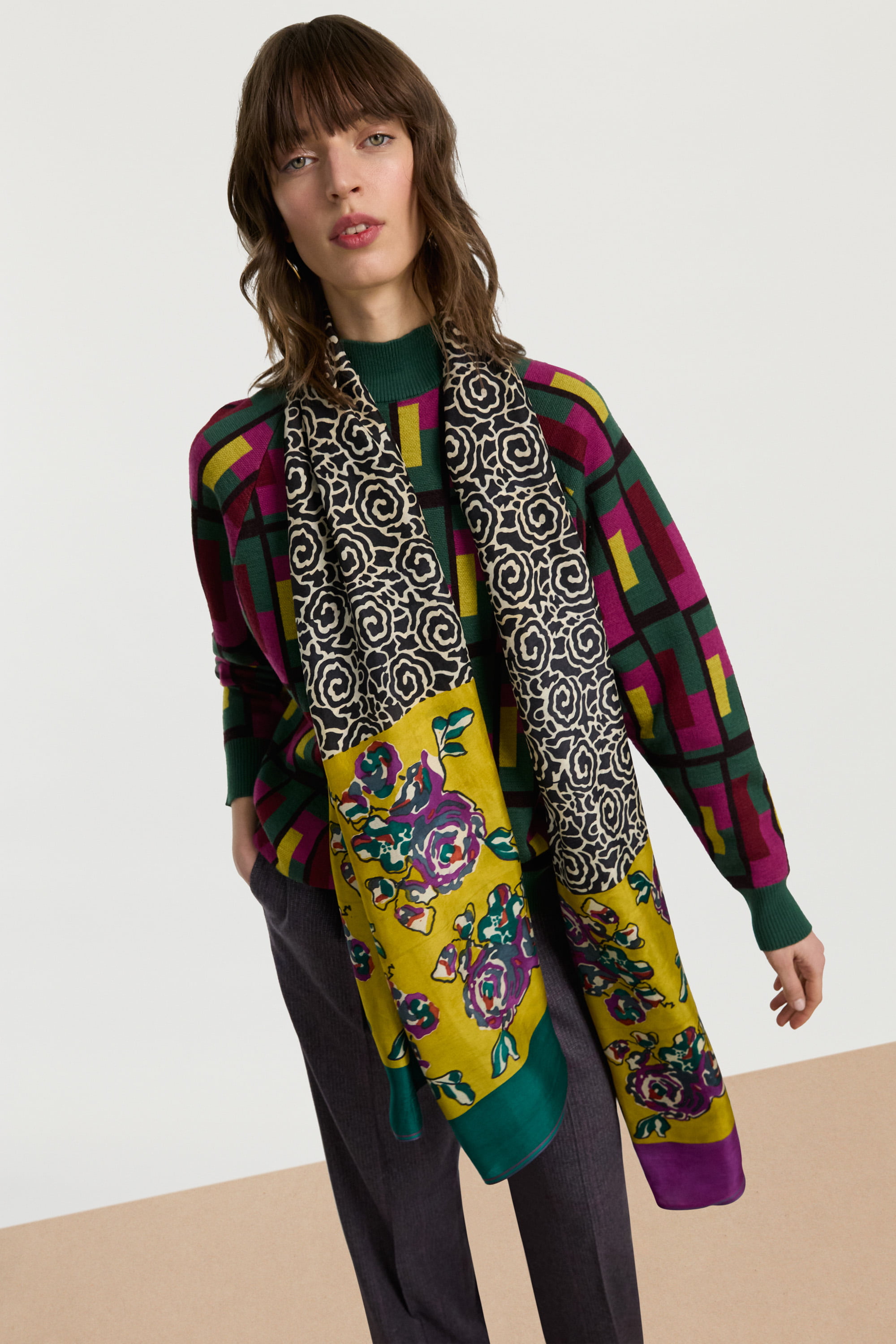 Shawl Silk 100x200cm