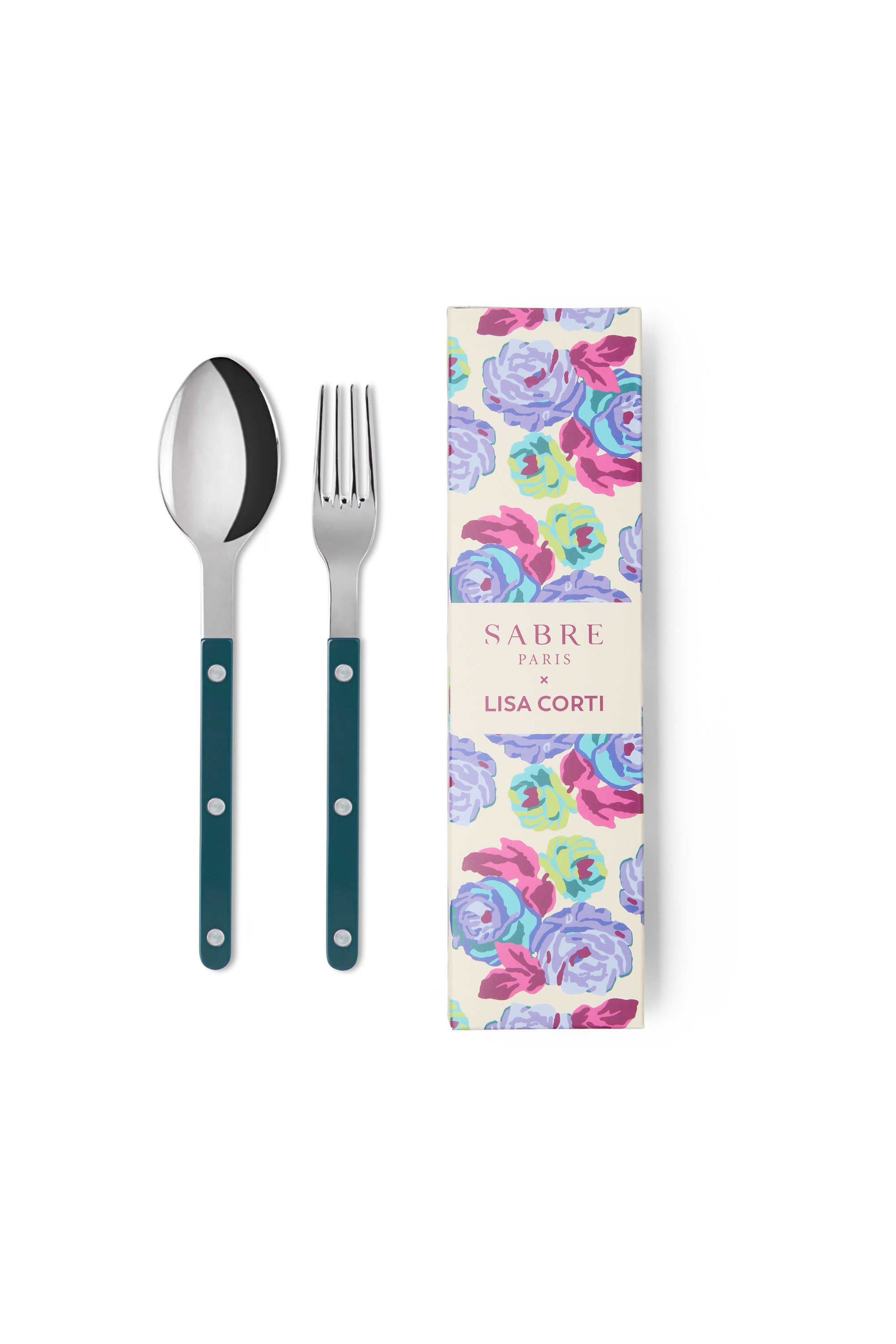 Set 2 Posate Da Servizio Sabre