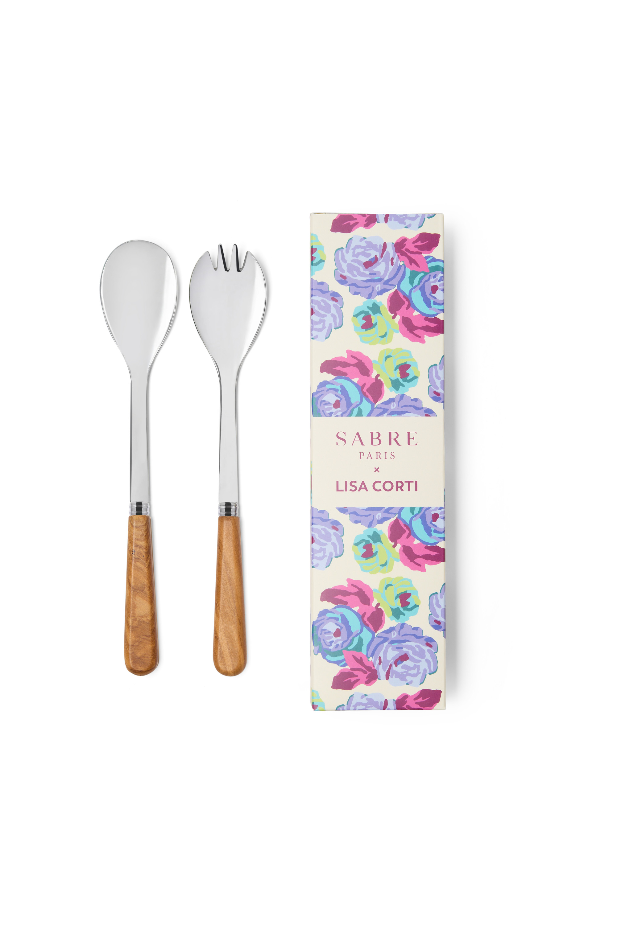 Set 2 Posate Da Insalata Sabre