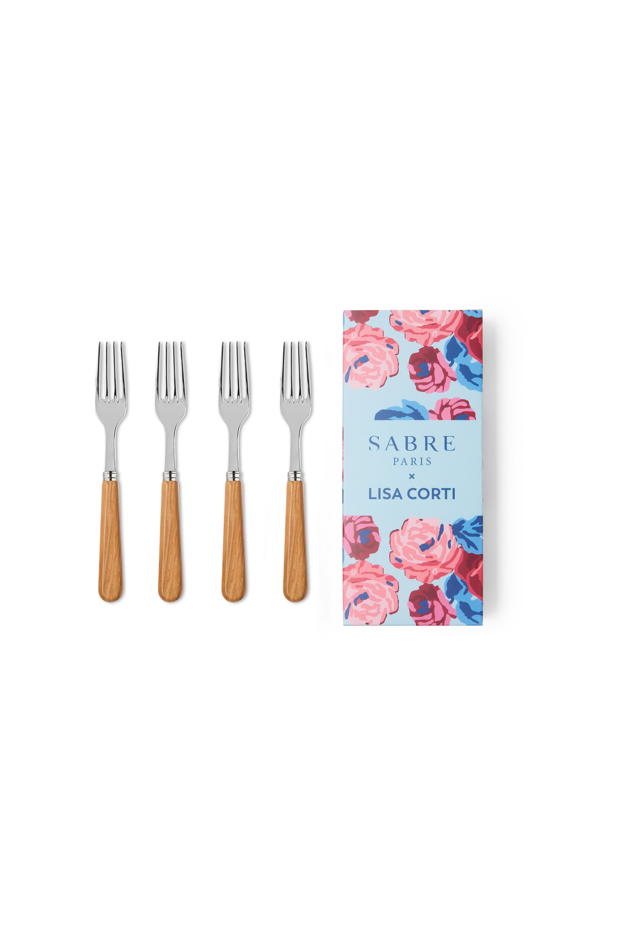 Set 4 Forchette Da Dessert Sabre
