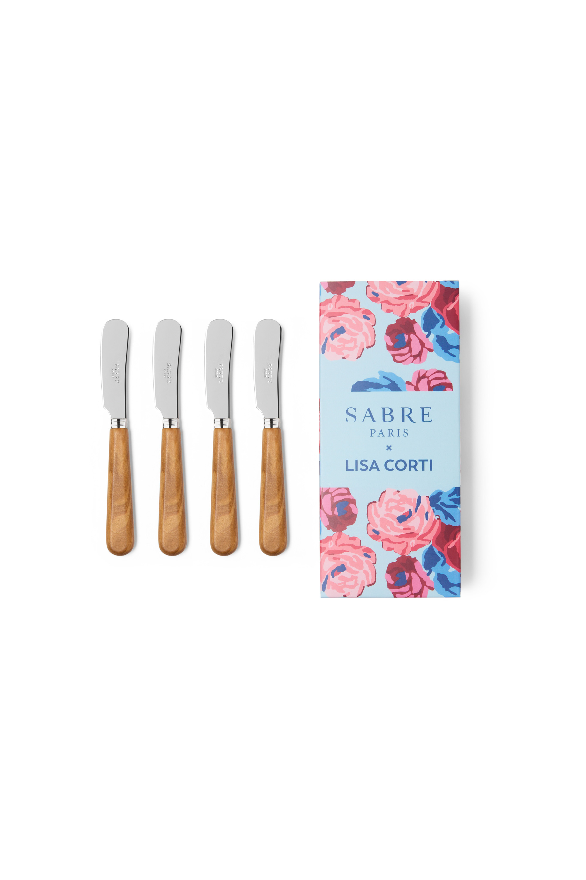 Set 4 Coltelli Da Burro Sabre