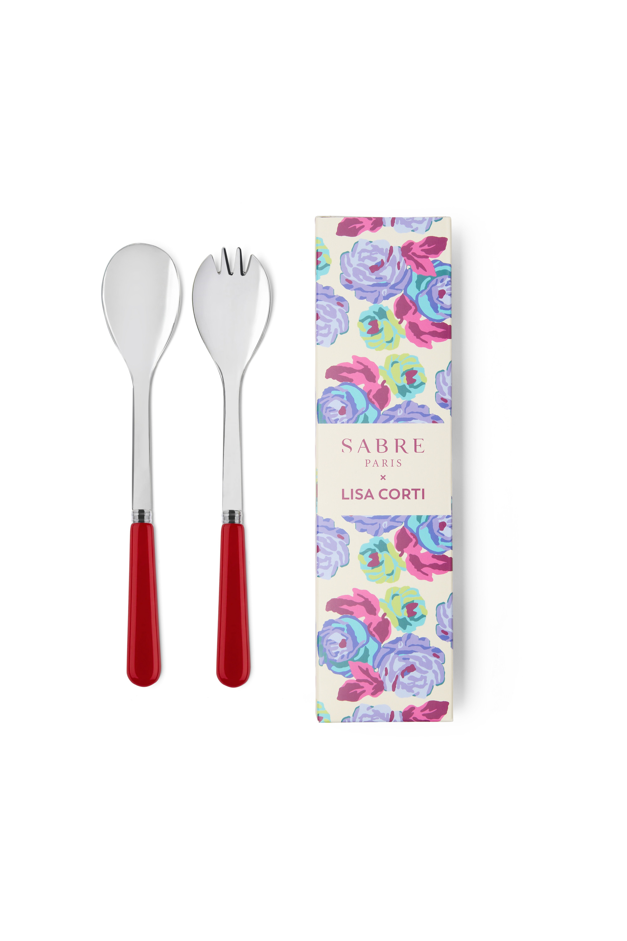 Set 2 Posate Da Insalata Sabre