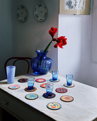 sottobicchiere-- sunrise lavender