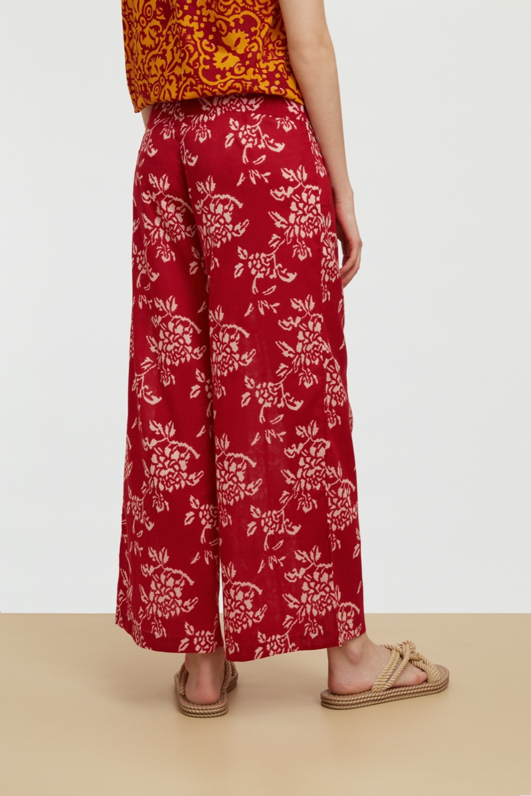 cabana pants--kandem design red
