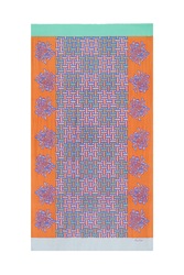 silk scarf 100x200cm--bullet rust 