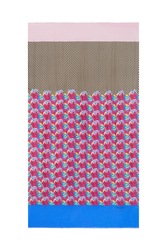 silk scarf 100x200cm--ewe tulip magenta 