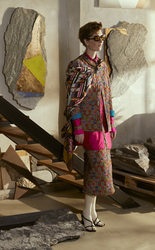 tiblisi jacket--ivory stripes natural