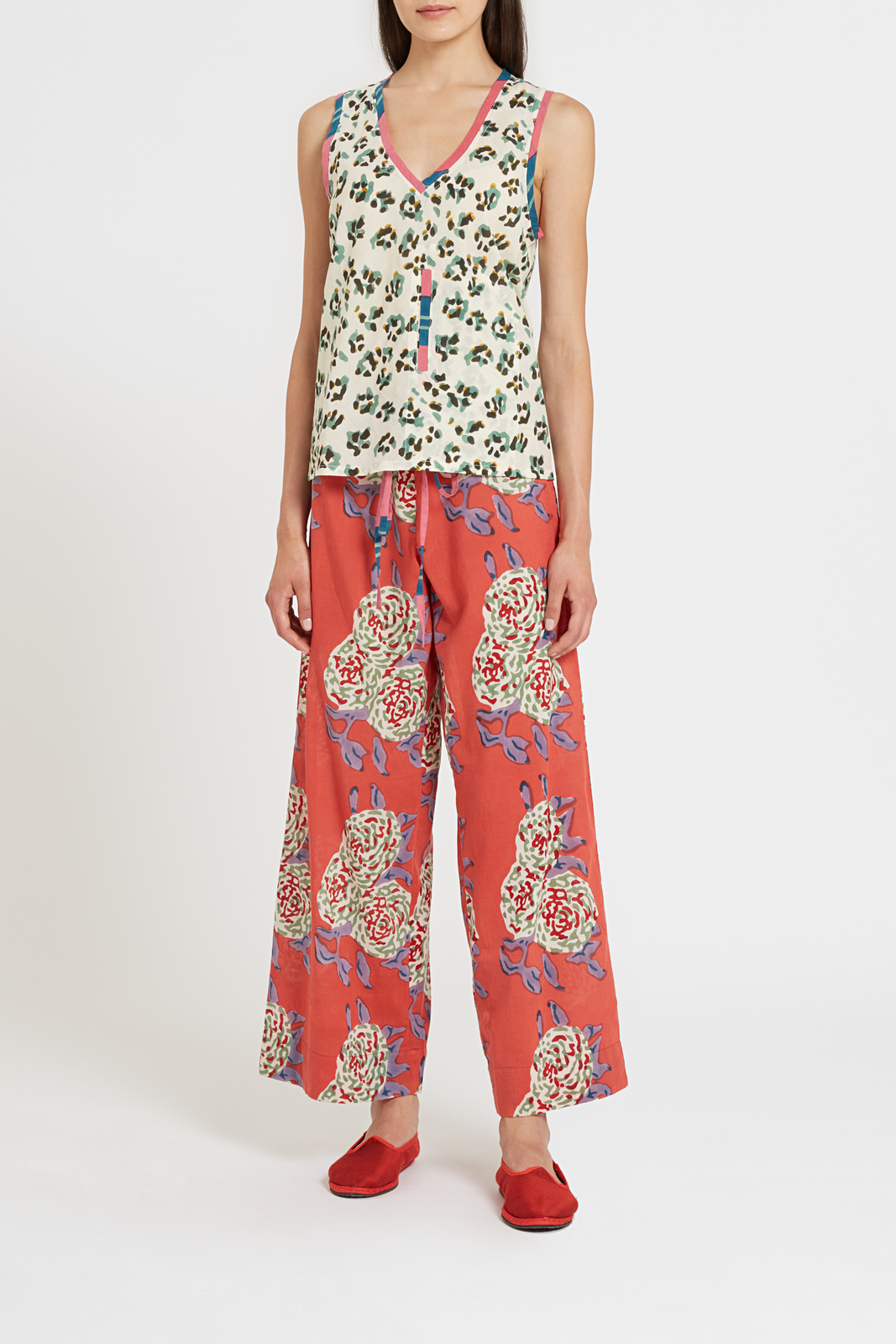 banyan top--leopard touch ferozi
