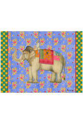 tovaglietta rigida 30x40cm-- elephant pervinch 