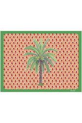 masonite placemat 30x40cm --hima palma red
