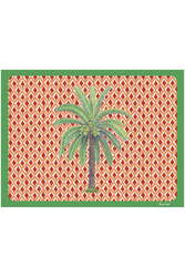 tovaglietta rigida 30x40cm --hima palma red