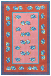 telo cotone 180x270cm--double peonia rust old pink