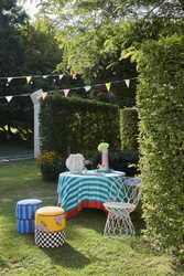 telo cotone 180x270cm--nizam stripes aqua veronese