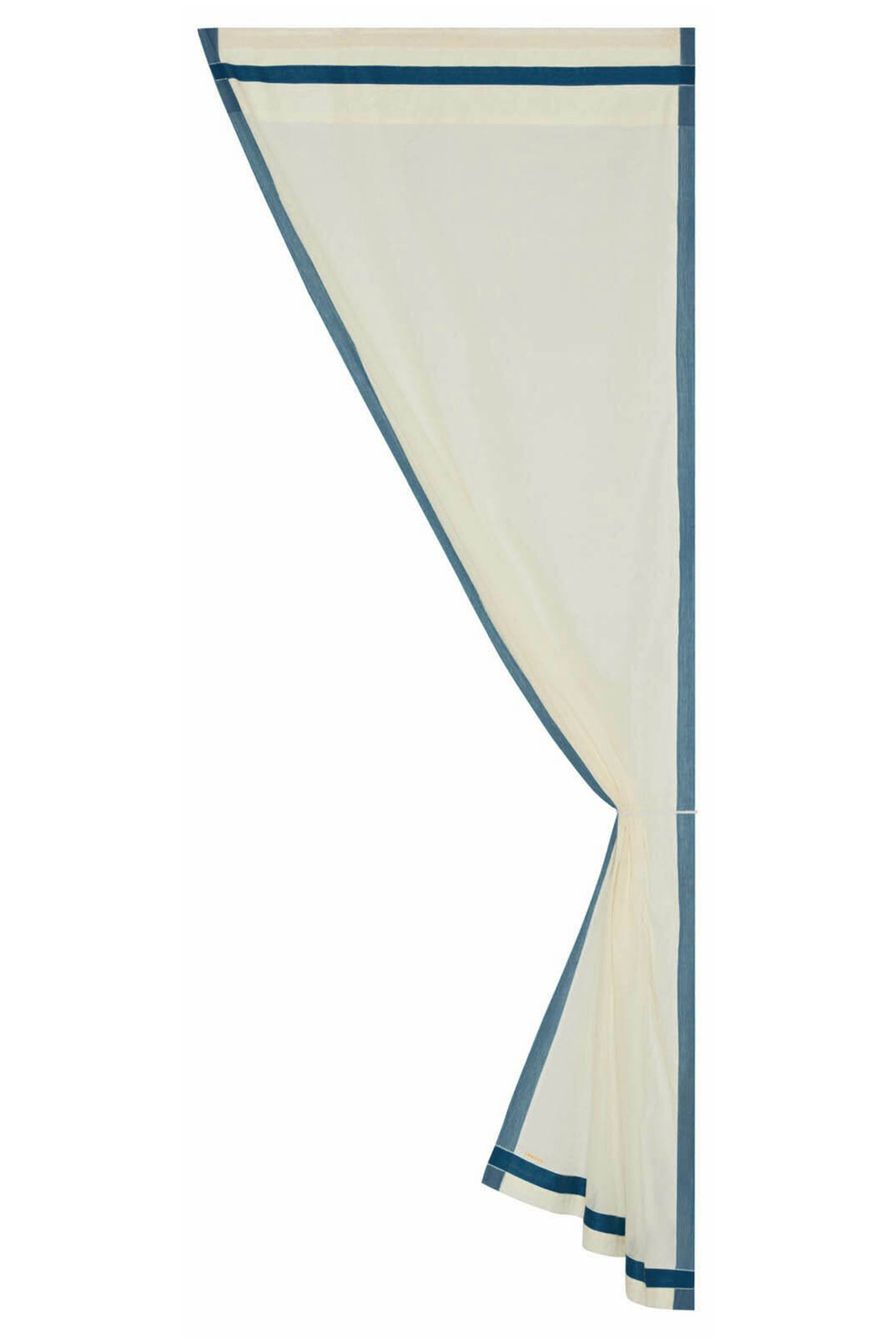 cotton curtain 100x250cm--peacock border