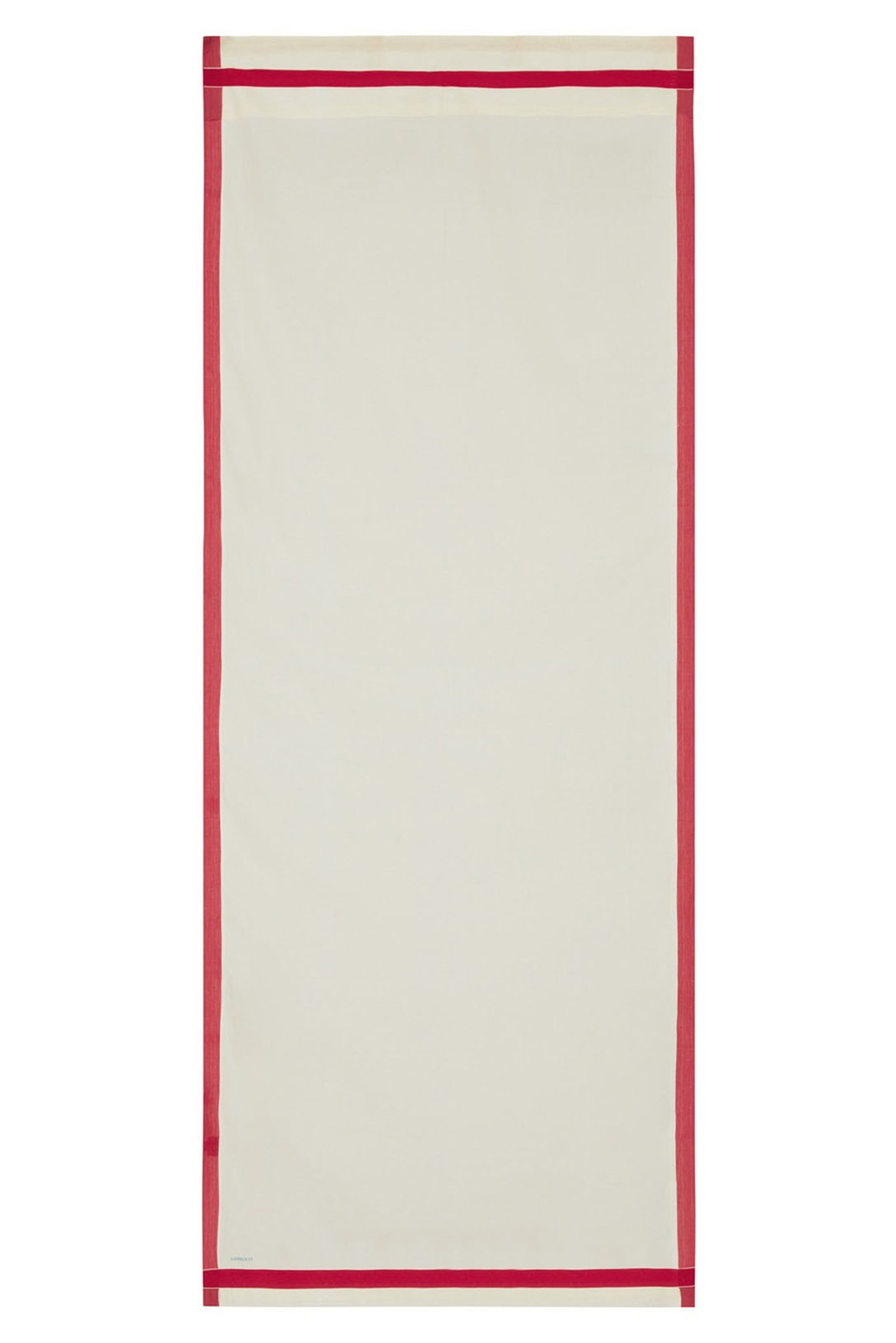 cotton curtain 100x250cm--red border