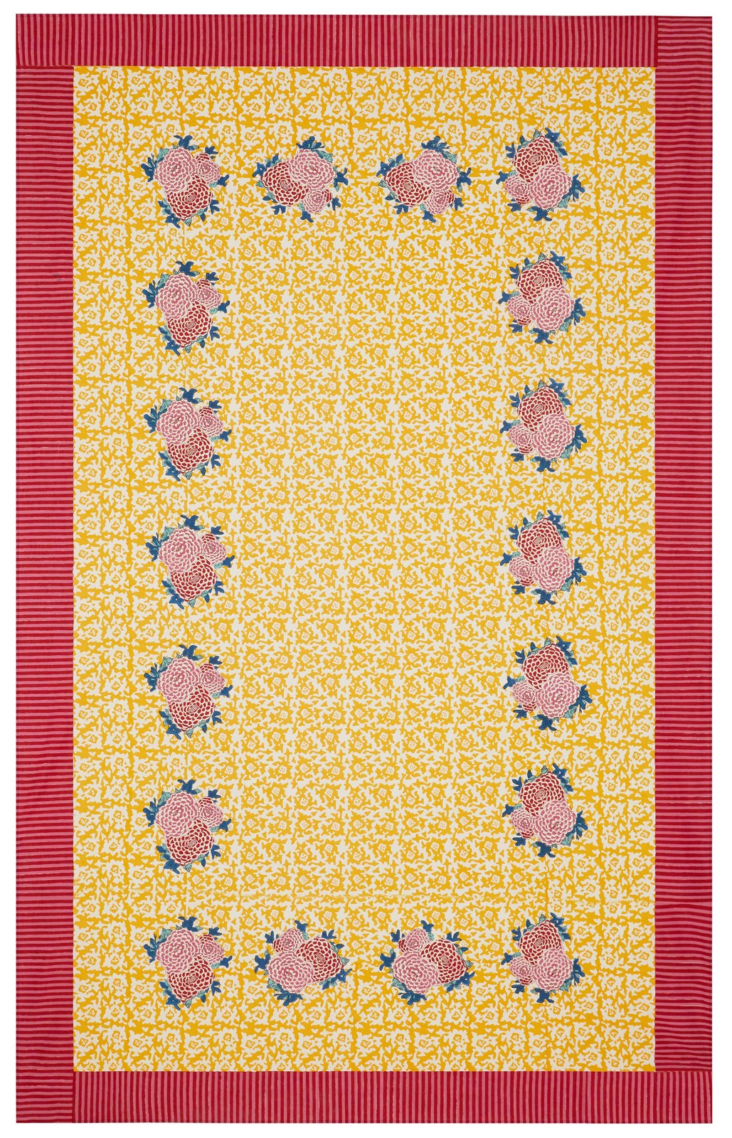 telo cotone 220x350cm--arabesque corolla gold natural