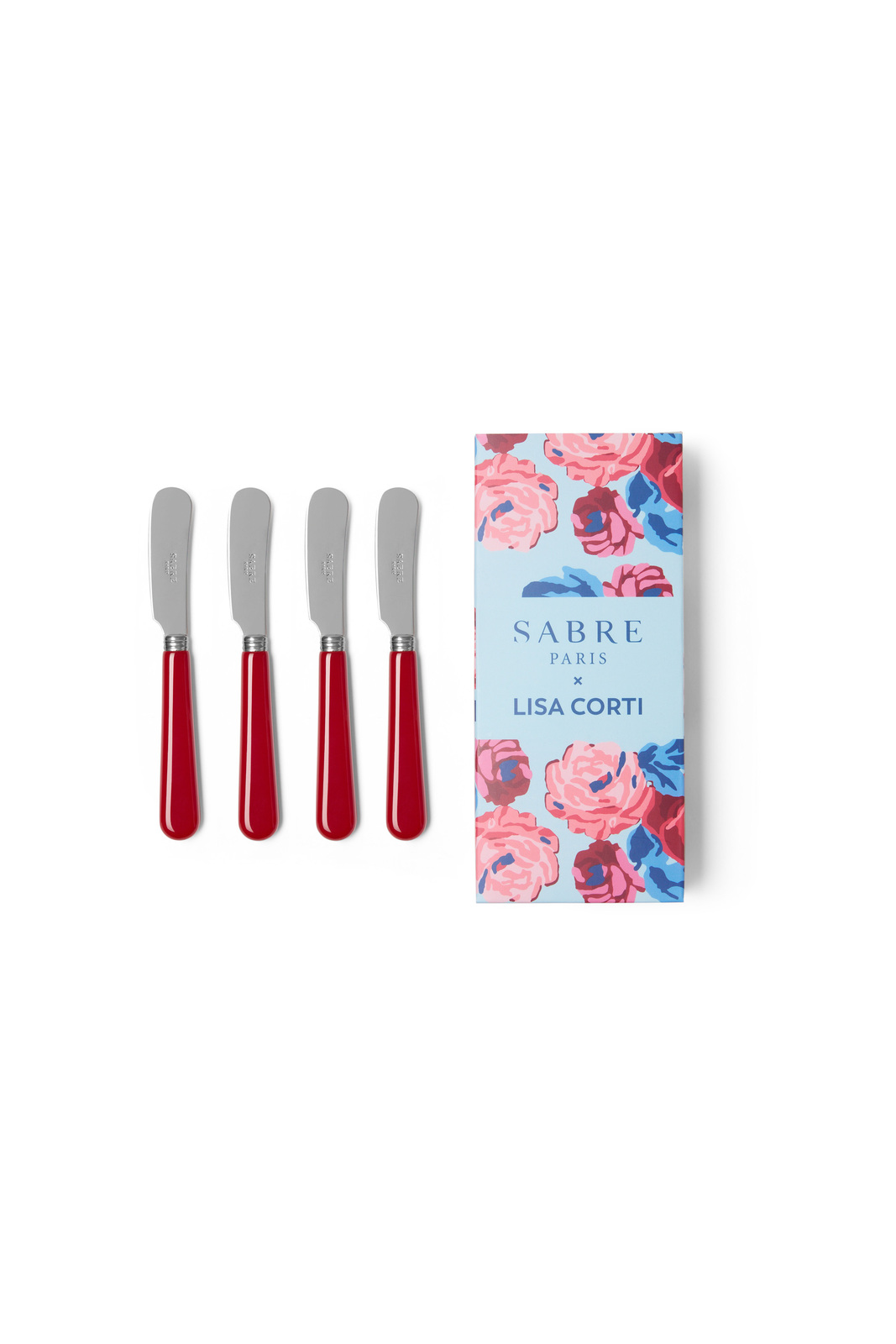 butter spreader 14 cm. pop collection maroon/bordeaux 14 cm.