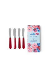 butter spreader 14 cm. pop collection maroon/bordeaux 14 cm.