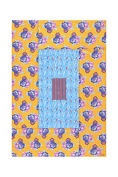 reversible gudri 130x180cm--ikat arrow light blue