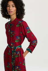 angela dress--shibuia flower red