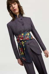 cintura calcutta in denim e seta--pervinch/sugar