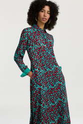 chemisier dress--ito jakucho red