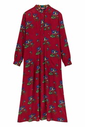 angela dress--shibuia flower red