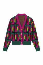 ginevra cardigan--jaipur maze forest