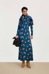 lauren dress--aomori sakura cobalt