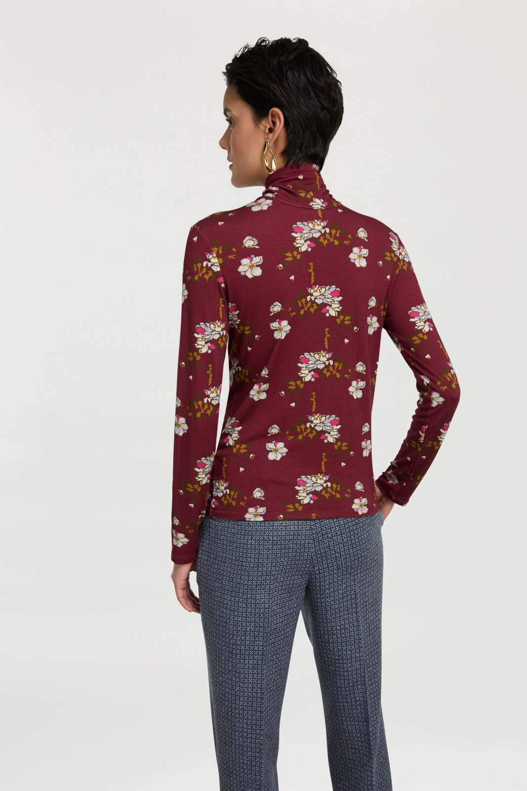 lauren shirt--aomori sakura dark ruby