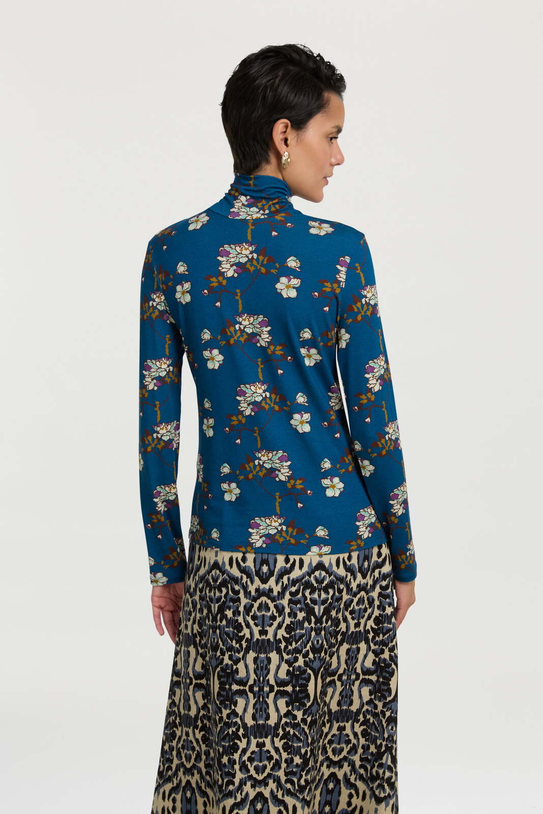 lauren shirt--aomori sakura cobalt