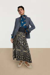 lauren shirt--aomori sakura cobalt