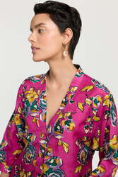 lotty dress--orihime roses fuxia