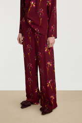 pantalone marina--black iris dark ruby