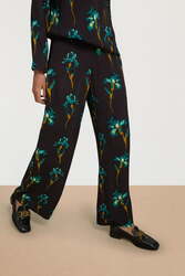 marina pants--black iris coffee