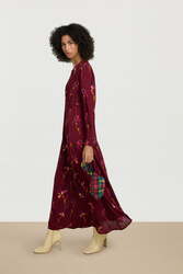 nika dress--black iris dark ruby
