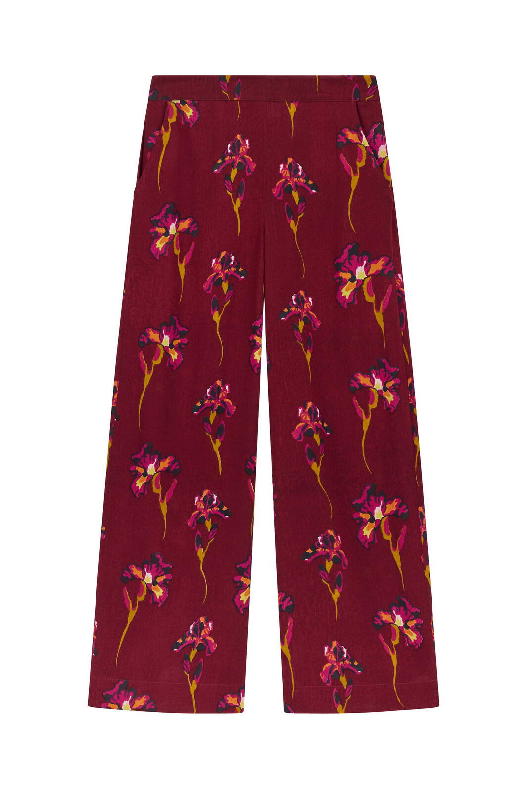 pantalone marina--black iris dark ruby