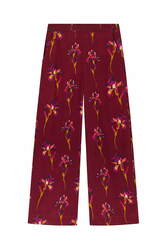 pantalone marina--black iris dark ruby