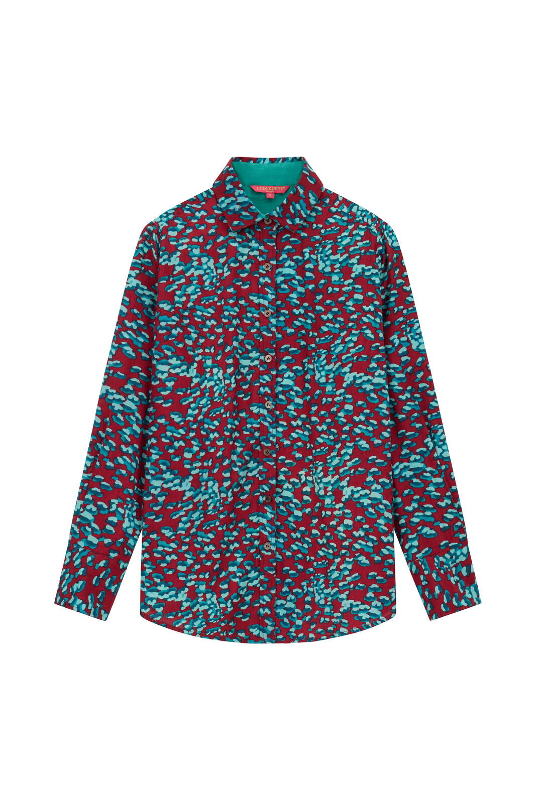 polo shirt--ito jakucho red
