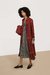 radha kaftan--spiral black