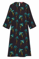 amla dress--black iris coffee