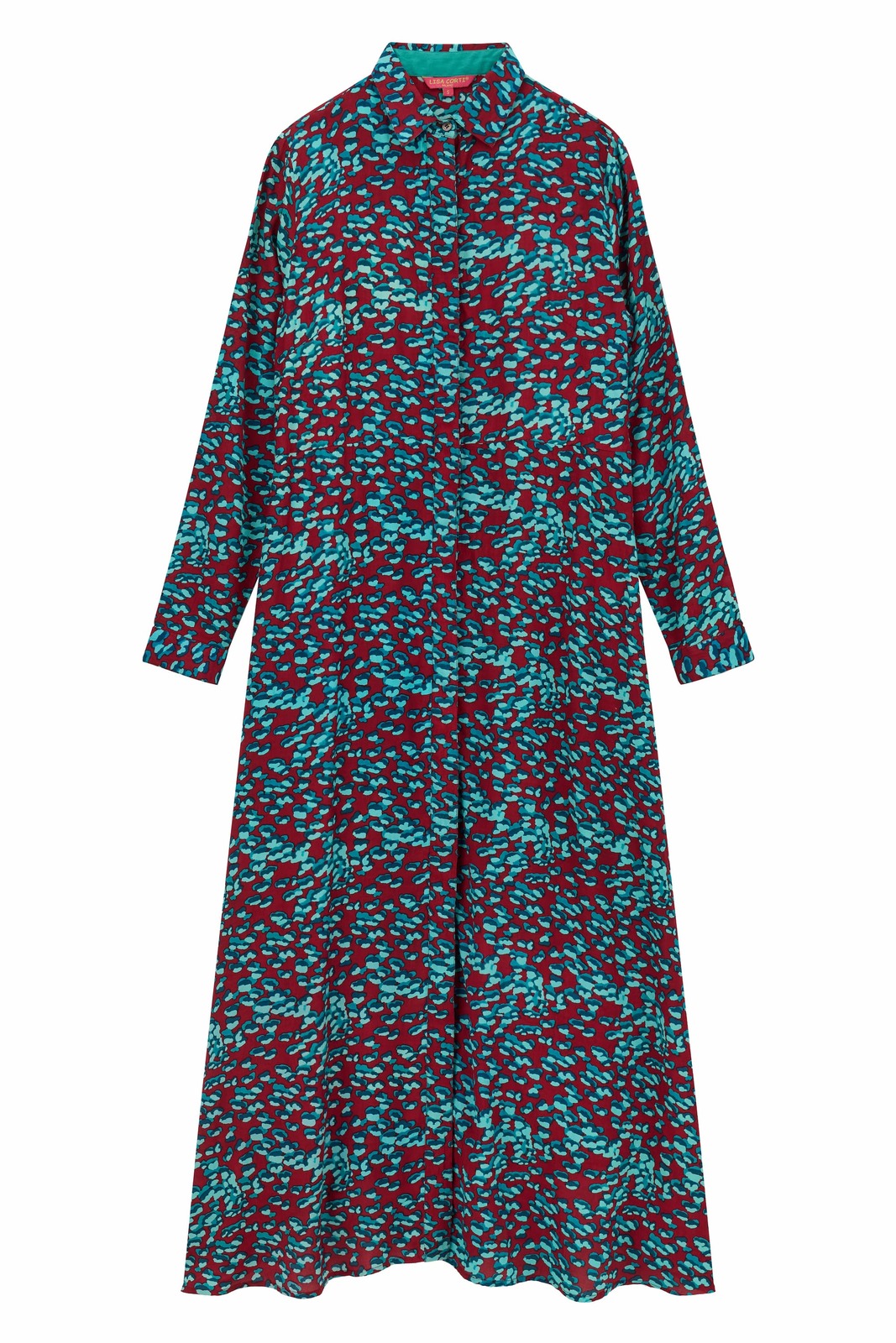 chemisier dress--ito jakucho red