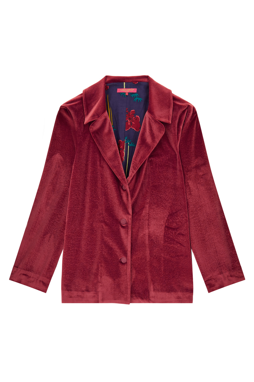 lea jacket--rust