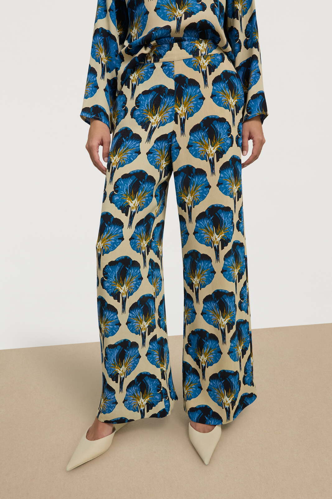 marina pants--kaori ivory