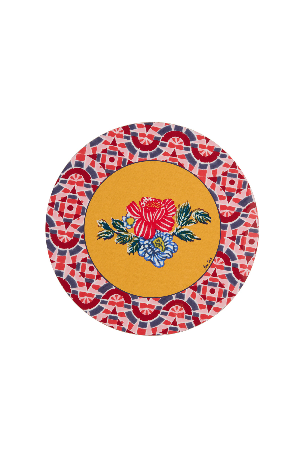 masonite placemat 34cm-- amer rose gold