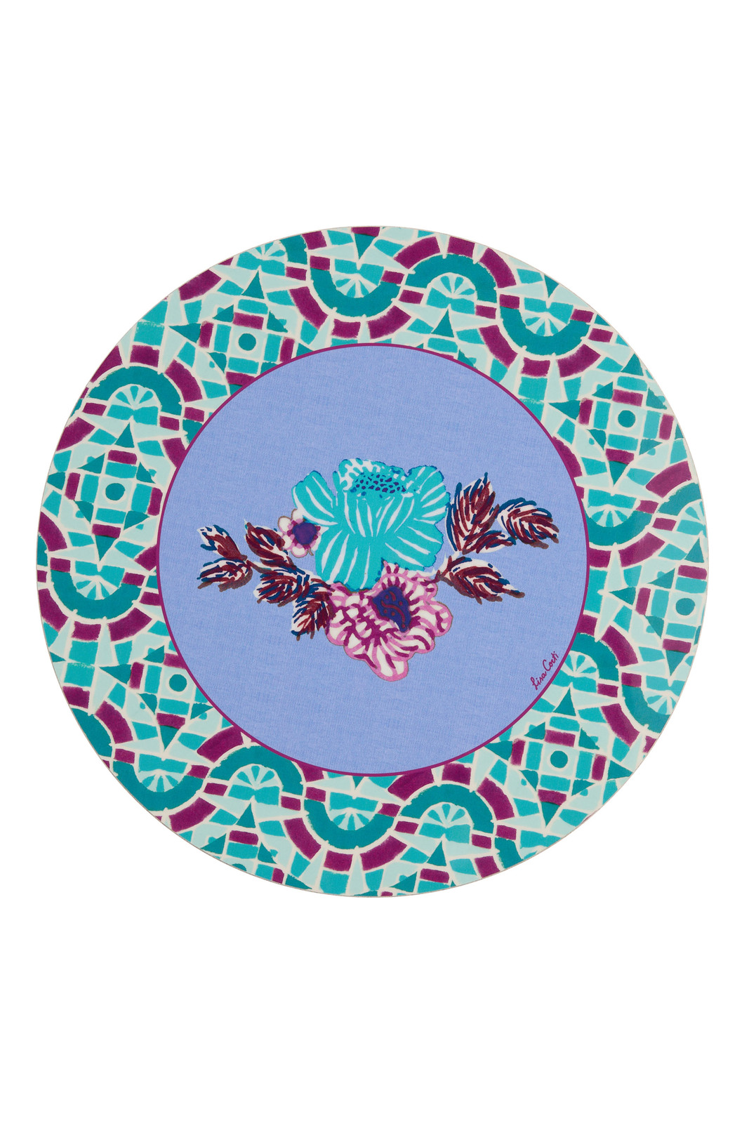 tovaglietta rigida 34cm-- amer rose plumbago