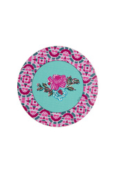 masonite placemat 34cm-- amer rose aqua